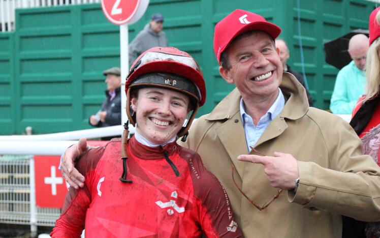 Saffie & Jamie Osborne at Racing League